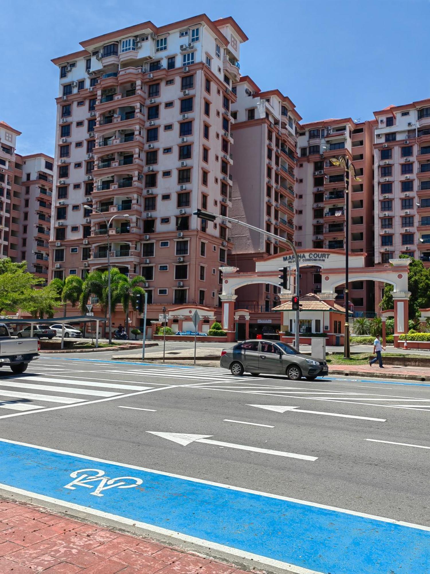 Town Condo - Marina Court Kota Kinabalu Exterior foto